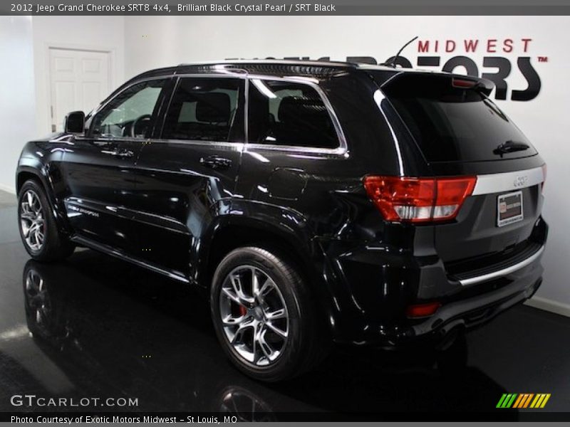 Brilliant Black Crystal Pearl / SRT Black 2012 Jeep Grand Cherokee SRT8 4x4
