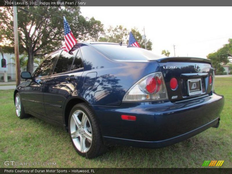 Indigo Ink Blue Pearl / Ivory 2004 Lexus IS 300