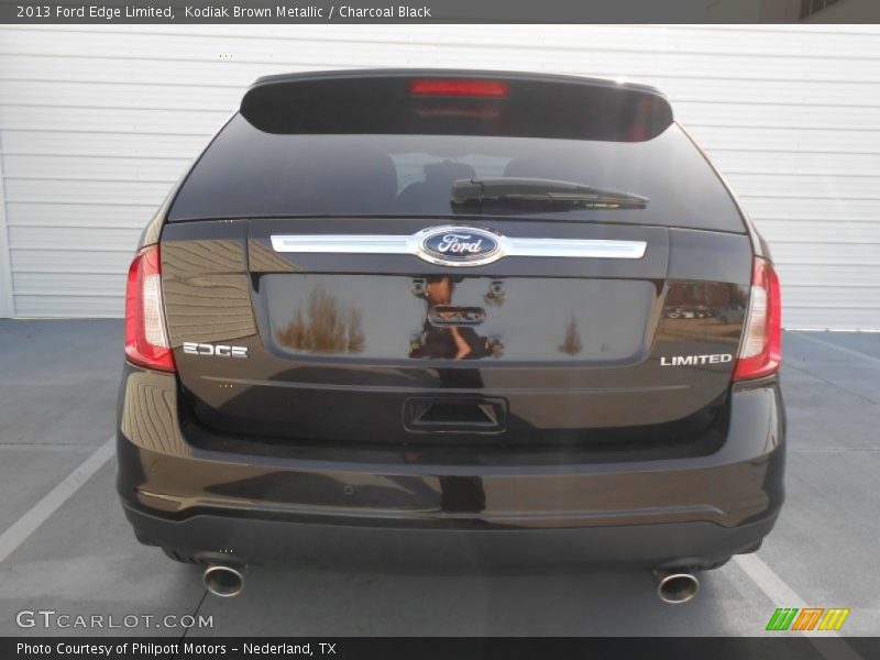 Kodiak Brown Metallic / Charcoal Black 2013 Ford Edge Limited