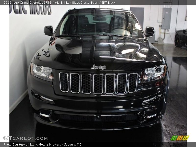 Brilliant Black Crystal Pearl / SRT Black 2012 Jeep Grand Cherokee SRT8 4x4