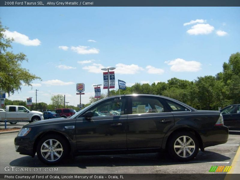 Alloy Grey Metallic / Camel 2008 Ford Taurus SEL