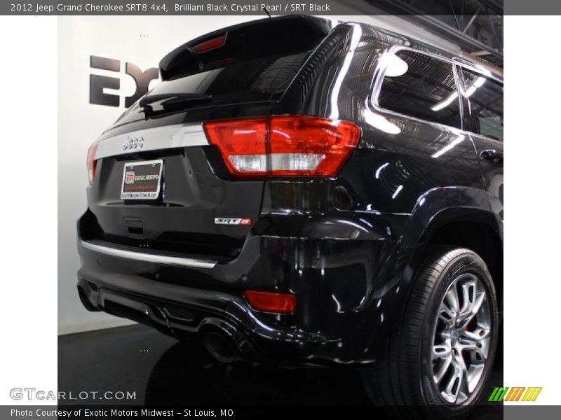 Brilliant Black Crystal Pearl / SRT Black 2012 Jeep Grand Cherokee SRT8 4x4