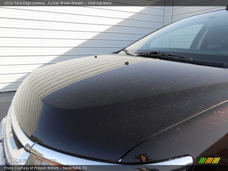 Kodiak Brown Metallic / Charcoal Black 2013 Ford Edge Limited