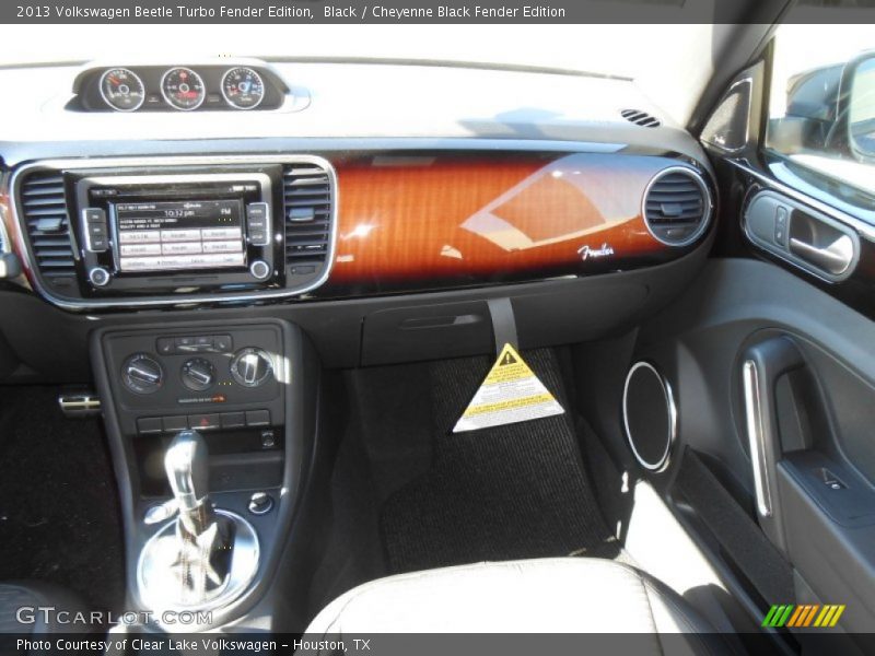 Dashboard of 2013 Beetle Turbo Fender Edition