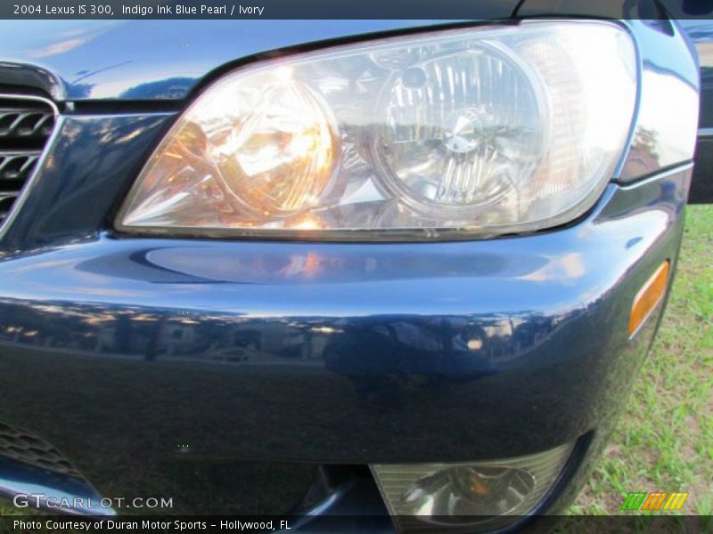 Indigo Ink Blue Pearl / Ivory 2004 Lexus IS 300