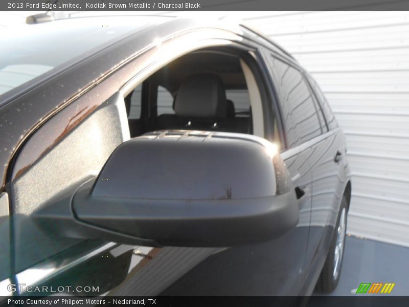 Kodiak Brown Metallic / Charcoal Black 2013 Ford Edge Limited