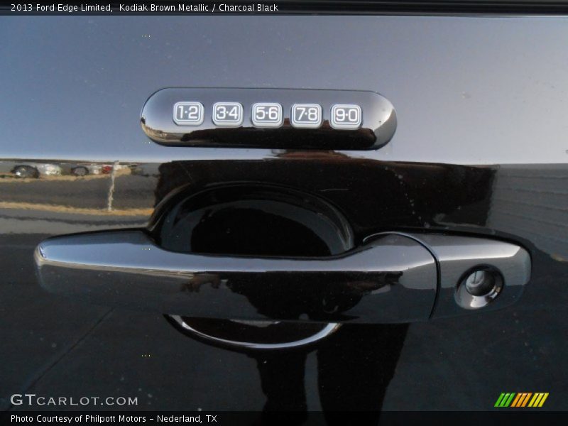 Kodiak Brown Metallic / Charcoal Black 2013 Ford Edge Limited