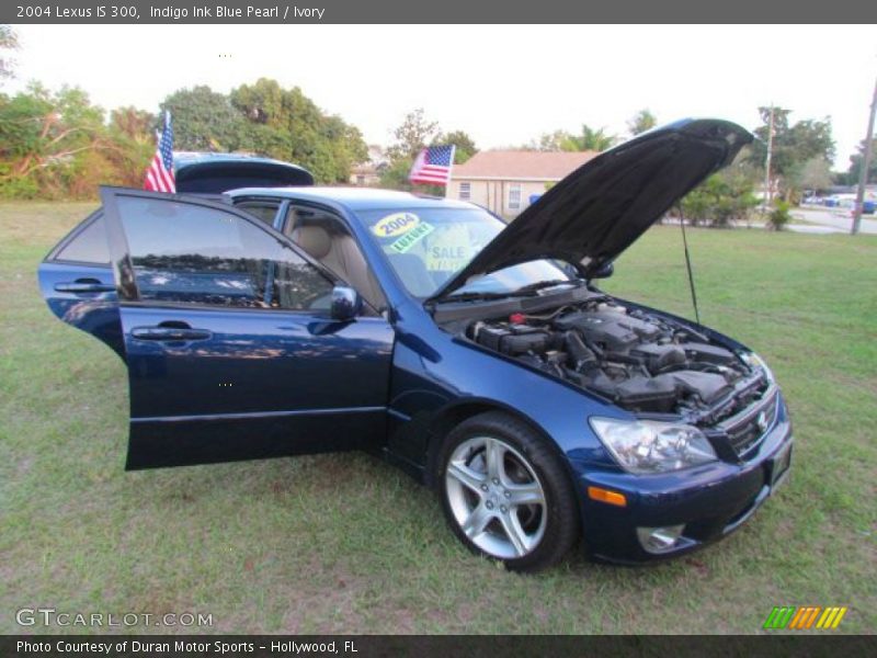 Indigo Ink Blue Pearl / Ivory 2004 Lexus IS 300
