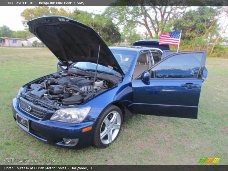 Indigo Ink Blue Pearl / Ivory 2004 Lexus IS 300