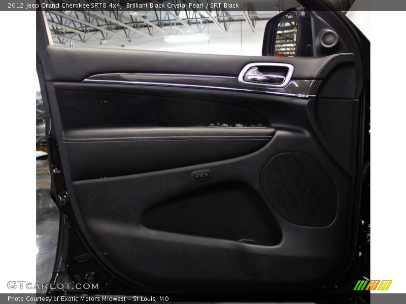 Brilliant Black Crystal Pearl / SRT Black 2012 Jeep Grand Cherokee SRT8 4x4