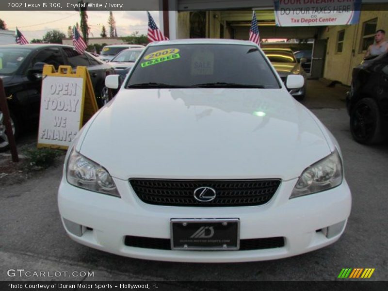 Crystal White / Ivory 2002 Lexus IS 300