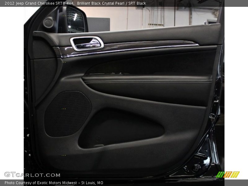 Brilliant Black Crystal Pearl / SRT Black 2012 Jeep Grand Cherokee SRT8 4x4