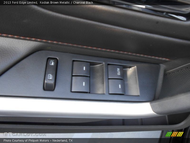 Kodiak Brown Metallic / Charcoal Black 2013 Ford Edge Limited