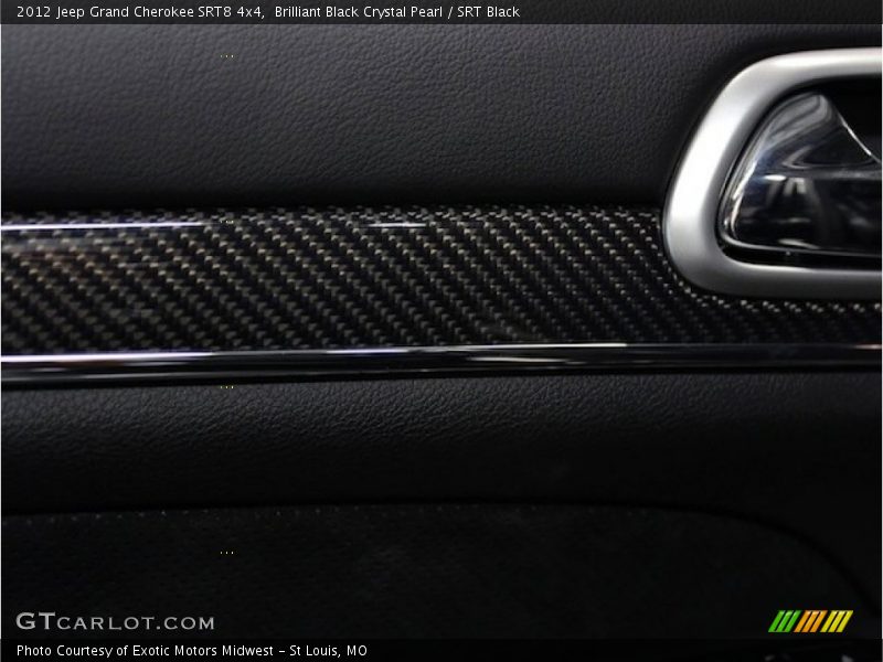 Brilliant Black Crystal Pearl / SRT Black 2012 Jeep Grand Cherokee SRT8 4x4