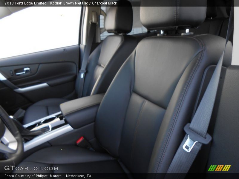Kodiak Brown Metallic / Charcoal Black 2013 Ford Edge Limited