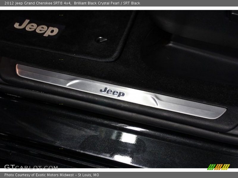Brilliant Black Crystal Pearl / SRT Black 2012 Jeep Grand Cherokee SRT8 4x4