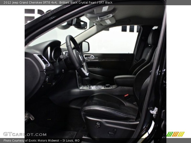 Brilliant Black Crystal Pearl / SRT Black 2012 Jeep Grand Cherokee SRT8 4x4