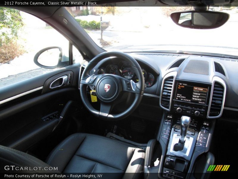 Classic Silver Metallic / Black 2012 Porsche Cayenne