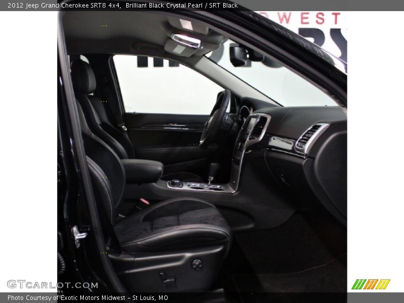 Brilliant Black Crystal Pearl / SRT Black 2012 Jeep Grand Cherokee SRT8 4x4