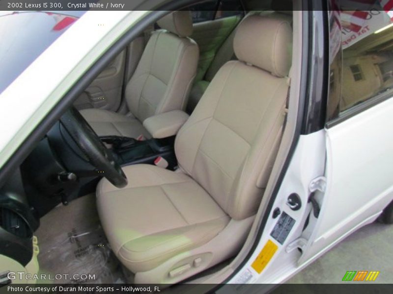 Crystal White / Ivory 2002 Lexus IS 300