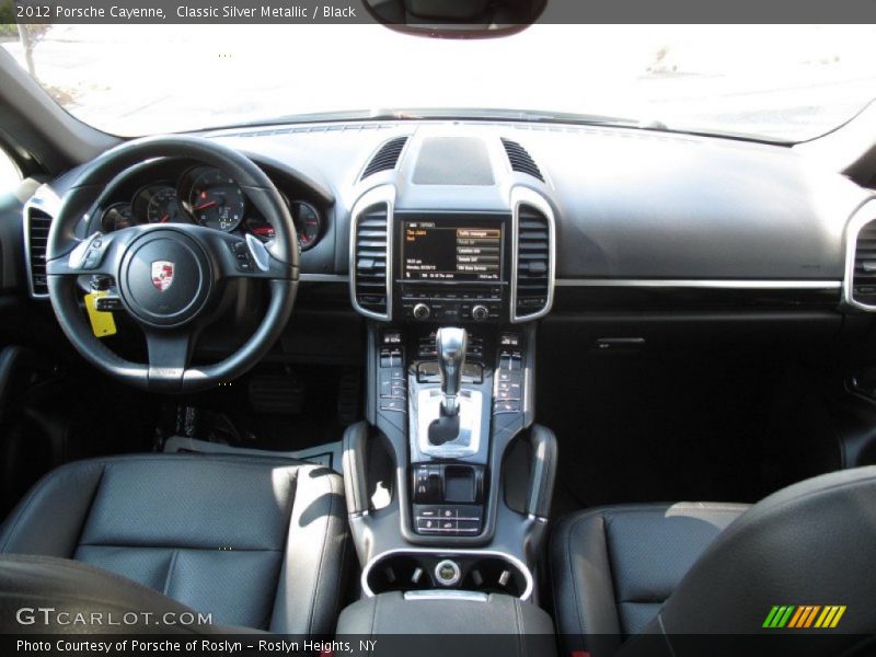 Classic Silver Metallic / Black 2012 Porsche Cayenne