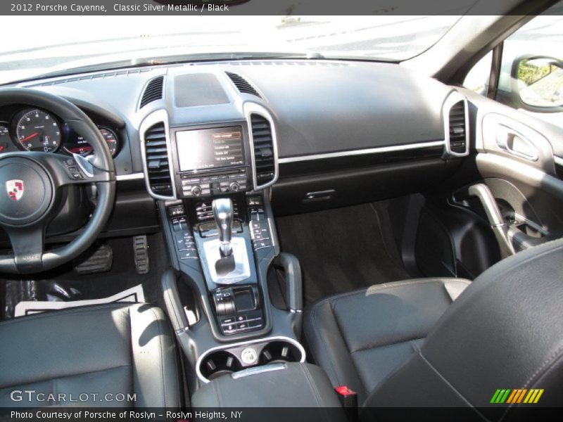 Classic Silver Metallic / Black 2012 Porsche Cayenne