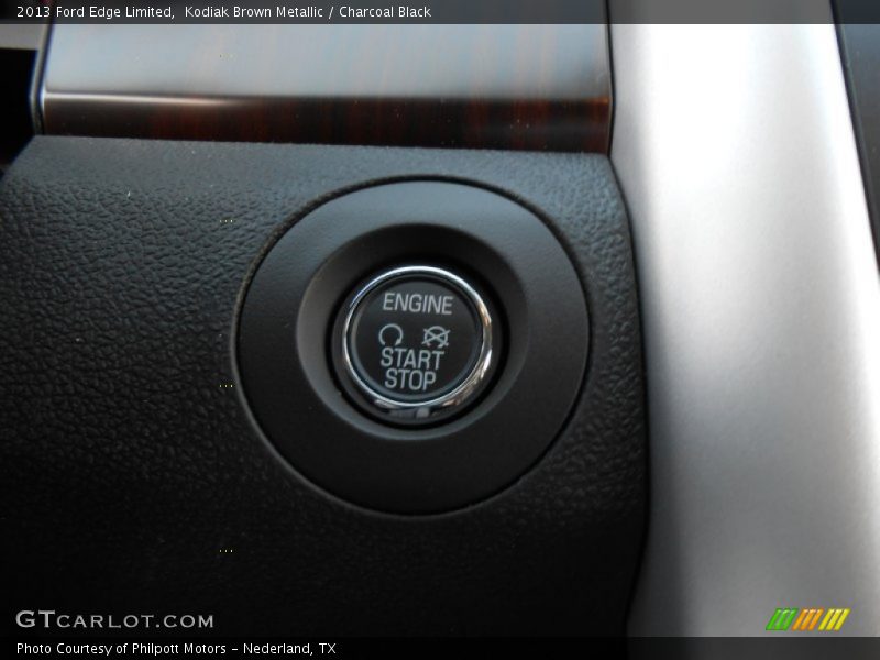 Kodiak Brown Metallic / Charcoal Black 2013 Ford Edge Limited