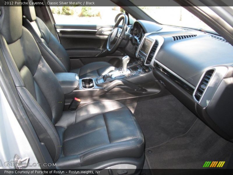 Classic Silver Metallic / Black 2012 Porsche Cayenne