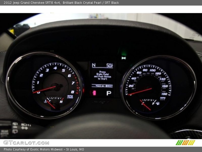 2012 Grand Cherokee SRT8 4x4 SRT8 4x4 Gauges