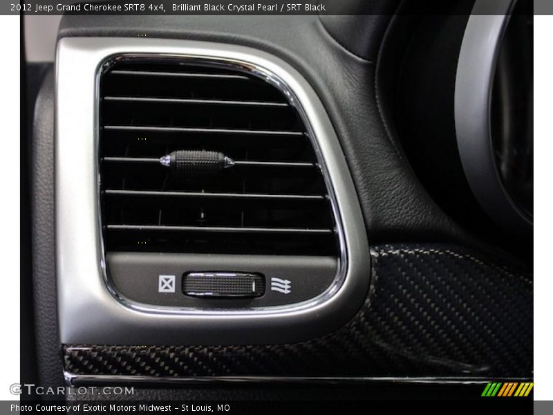 Brilliant Black Crystal Pearl / SRT Black 2012 Jeep Grand Cherokee SRT8 4x4