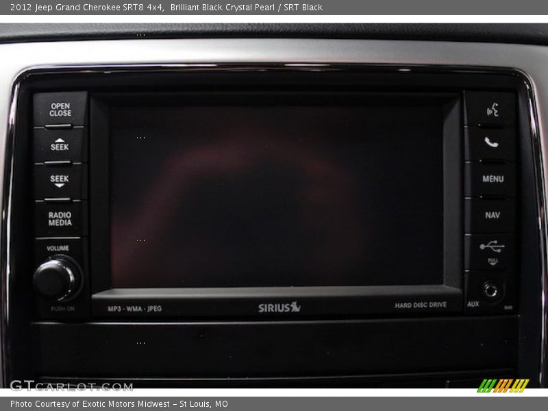 Brilliant Black Crystal Pearl / SRT Black 2012 Jeep Grand Cherokee SRT8 4x4