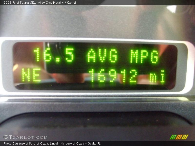 Alloy Grey Metallic / Camel 2008 Ford Taurus SEL