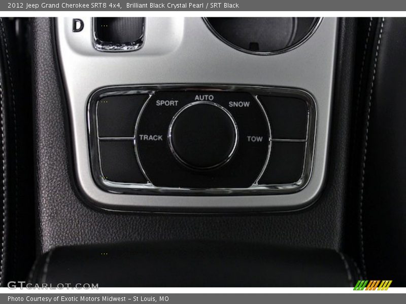 Brilliant Black Crystal Pearl / SRT Black 2012 Jeep Grand Cherokee SRT8 4x4