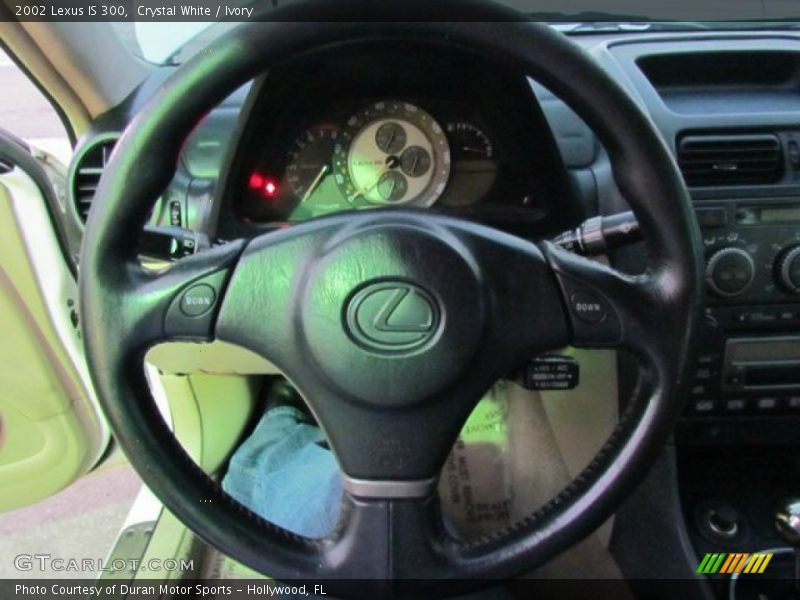 Crystal White / Ivory 2002 Lexus IS 300
