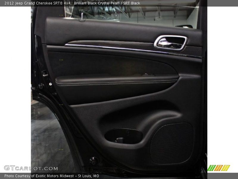 Brilliant Black Crystal Pearl / SRT Black 2012 Jeep Grand Cherokee SRT8 4x4