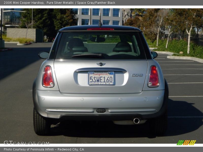 Pure Silver Metallic / Space Gray/Panther Black 2006 Mini Cooper Hardtop
