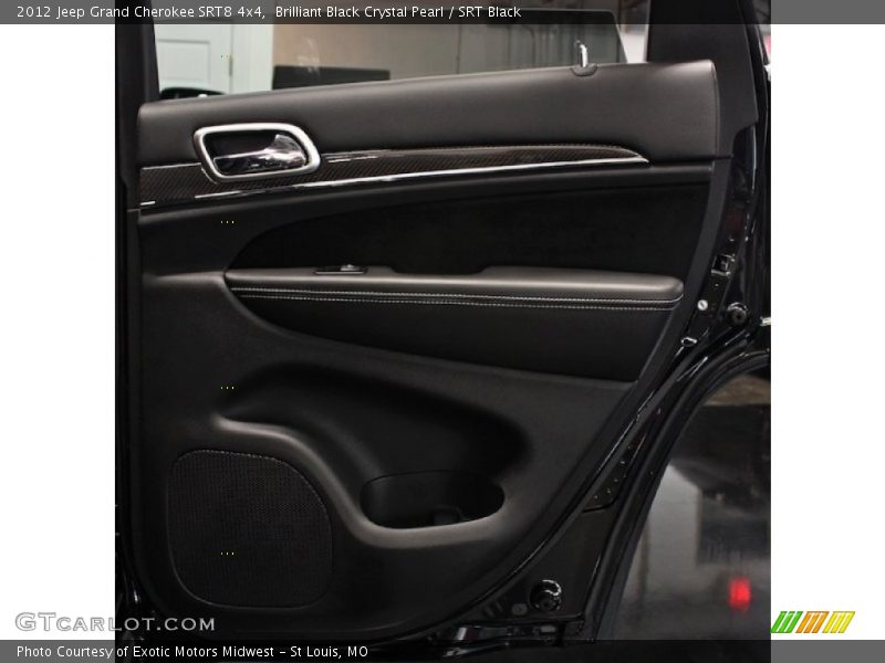 Brilliant Black Crystal Pearl / SRT Black 2012 Jeep Grand Cherokee SRT8 4x4