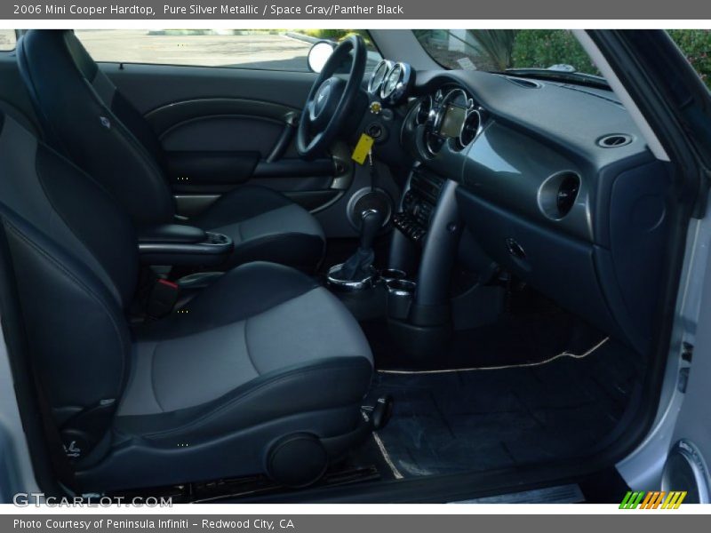 Pure Silver Metallic / Space Gray/Panther Black 2006 Mini Cooper Hardtop
