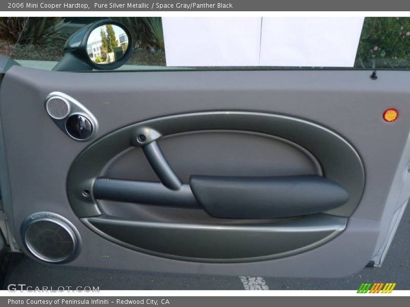 Pure Silver Metallic / Space Gray/Panther Black 2006 Mini Cooper Hardtop