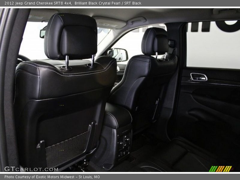 Brilliant Black Crystal Pearl / SRT Black 2012 Jeep Grand Cherokee SRT8 4x4