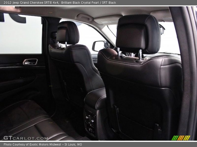 Brilliant Black Crystal Pearl / SRT Black 2012 Jeep Grand Cherokee SRT8 4x4