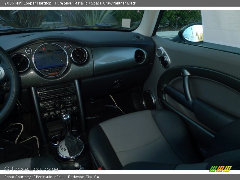 Pure Silver Metallic / Space Gray/Panther Black 2006 Mini Cooper Hardtop