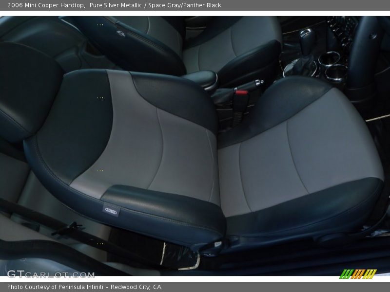 Pure Silver Metallic / Space Gray/Panther Black 2006 Mini Cooper Hardtop