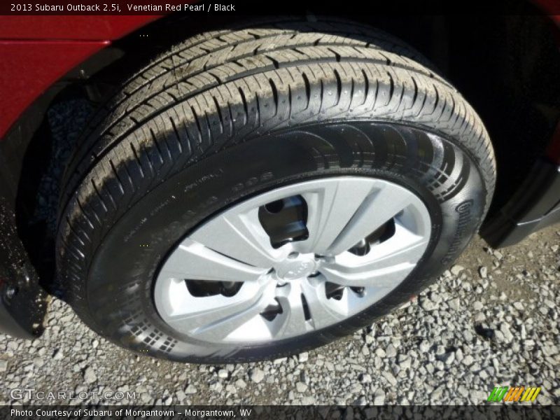 Venetian Red Pearl / Black 2013 Subaru Outback 2.5i