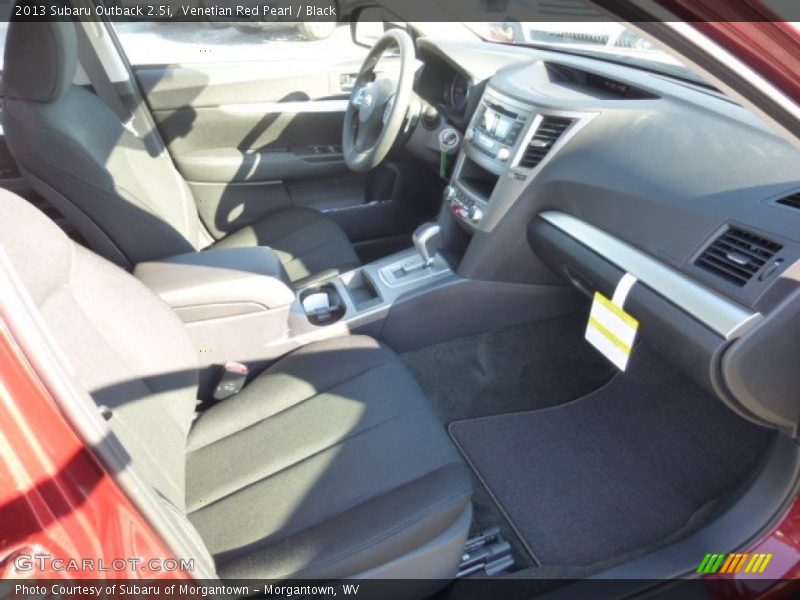 Venetian Red Pearl / Black 2013 Subaru Outback 2.5i
