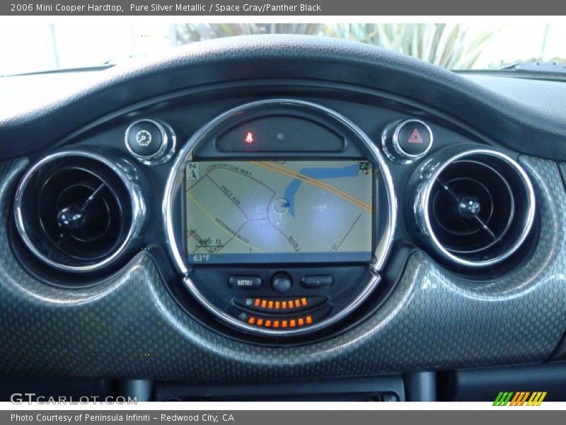 Pure Silver Metallic / Space Gray/Panther Black 2006 Mini Cooper Hardtop