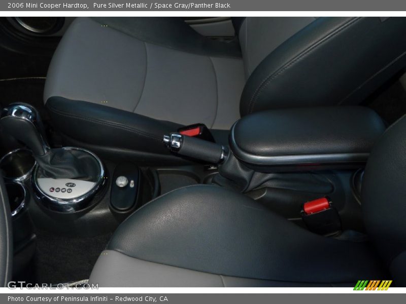 Pure Silver Metallic / Space Gray/Panther Black 2006 Mini Cooper Hardtop