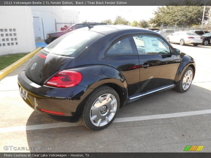 Black / Titan Black Fender Edition 2013 Volkswagen Beetle 2.5L Fender Edition