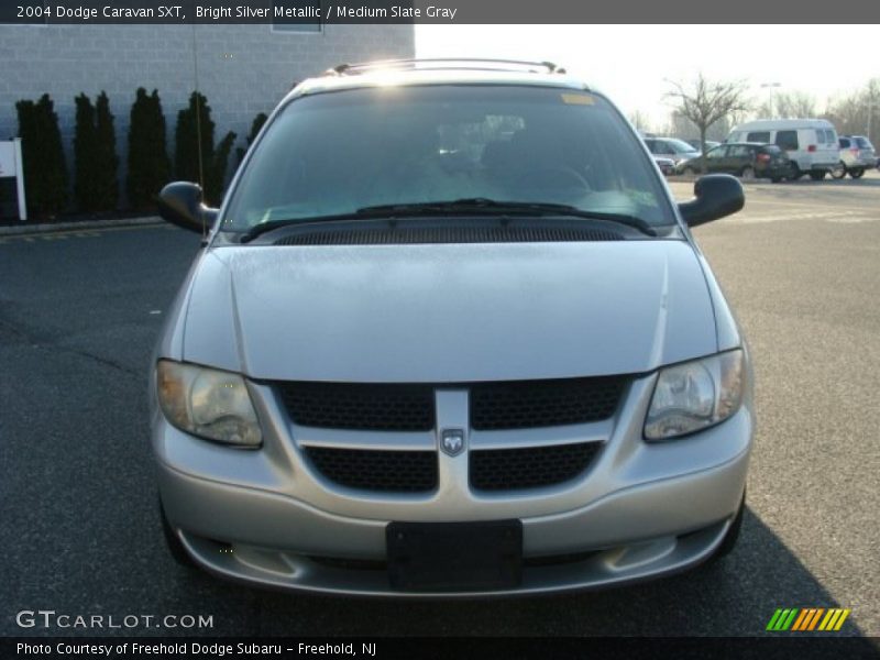 Bright Silver Metallic / Medium Slate Gray 2004 Dodge Caravan SXT