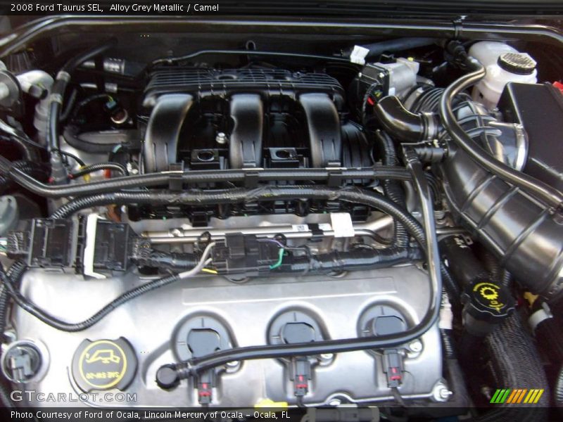 Alloy Grey Metallic / Camel 2008 Ford Taurus SEL